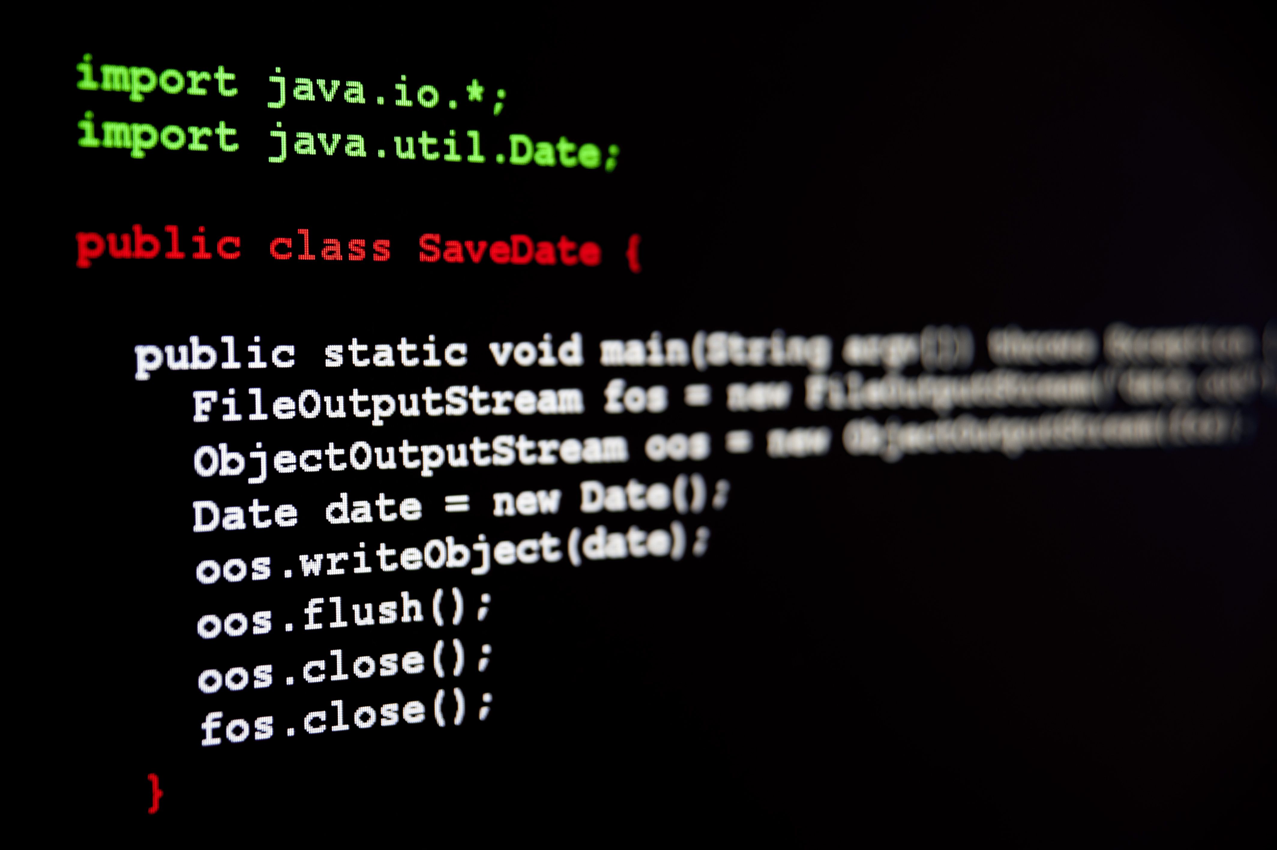 Código Java